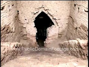 Ur of the Chaldees - Ur Kaśdim - home of Abraham archival footage