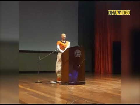 Humanoid Robot 'Sophia' malfunctions during Q&A session at IIT-Bombay