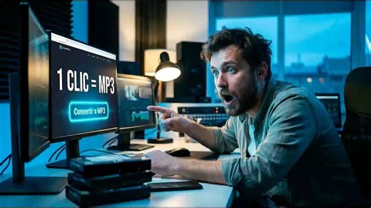 Convierte archivos a MP3 en 1 clic