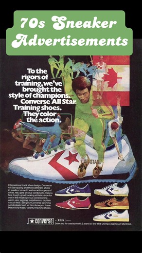 70s Sneaker Advertisements: A Nostalgic Throwback