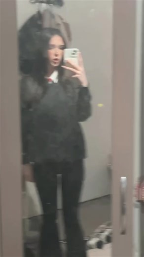 School Uniform Style with Black Leggings