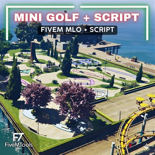 Fivem Mini Golf MLO   Script | Business Mlo | Fivem Script - Etsy