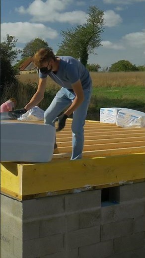 Isolation du plancher bois à la ouate de cellulose (pas chère et écologique) - RECAP.45 #isolation