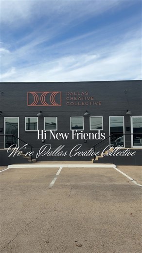 Hi new friends! We are Dallas Creative Collective: • Creative Co-Working Space • Studios for rent • Photography Studio • Event & Gallery Space • Meeting Space #dallas #creatives #studios