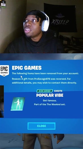 Twitch.tv/xtsleep#xtsleep #fortnite #refund #sad #skulltooper | how to reverse a gift fortnite