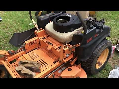 How to check and diagnose mower engine for repair part 1
