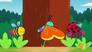Butterfly Ladybug Bumblebee _ Super Simple Songs-Vocals