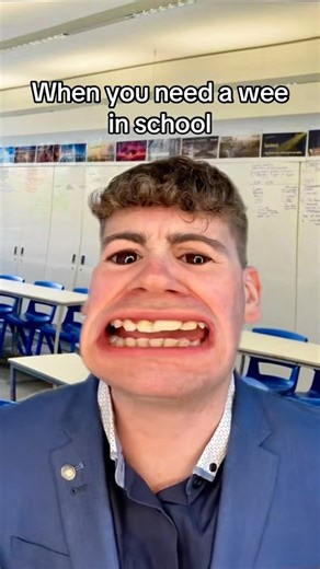 When you need a wee in school