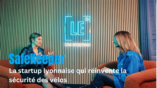 Safekeeper : la startup lyonnaise qui invente le “bike-sitting” et réinvente la sécurité des mobilités douces - Lyon Entreprises [LE]