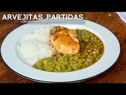 Como Preparar Arvejitas Partidas | COMIDA PERUANA | ACOMER.PE