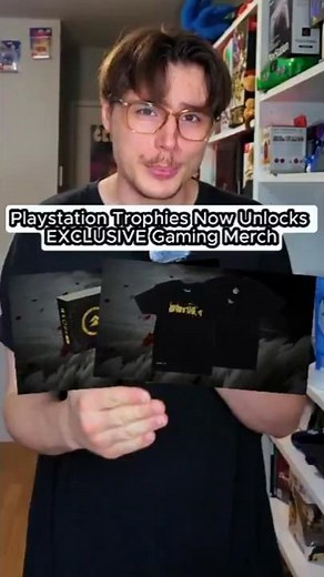 Your PlayStation Trophies Unlocks A EXCLUSIVE Merch Store