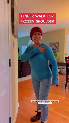 4.4K views · 102 reactions | Frozen shoulder? finger walk on the wall to slowly unlock your range. #physicaltherapy #shoulderpain #shoulders #exercise #mobility #everyone #share #subscribe | Doc H. | Facebook