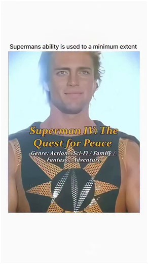 Movies| Series| Dramas on Instagram: "With the world on the brink of a nuclear war, Superman takes it upon himself to destroy all nuclear weapons. Lex Luthor, however, creates Nuclear Man, a force strong enough to take down Superman Follow @iconicmoviesclips for more 🍿 Movie - Superman IV: The Quest for Peace (1987)"