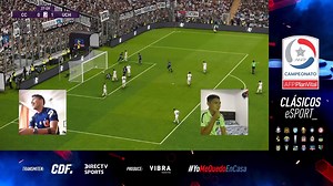 24K views · 754 reactions |  #QuédateEnCasa: Jugamos un Superclásico eSports y nuestro Camilo Moya sacó la cara por el Bulla en Pro Evolution Soccer! Recuerda, lo importante no es el resultado. Hoy el partido más importante es contra el COVID-19. #VamosLaU 落 #YoMeQuedoEnCasa | Club Universidad de Chile | Facebook