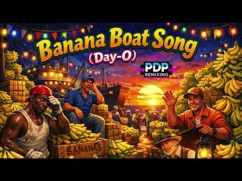 🍌🍌Banana Boat Song (Day-O) 🍌🍌 (PDP Cover Remix) (Harry Belafonte)