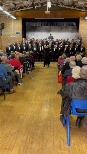 From our successful Remembrance Concert last Saturday evening at Ysgol Dyffryn Tâf, with the talented Goodwick Brass Band. This is Morte Christe. | Côr Meibion Hendygwyn/Whitland Male Voice Choir