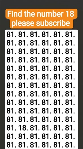 find the number 81 please subscribe #viral #emojichallenge #shorts #puzzle