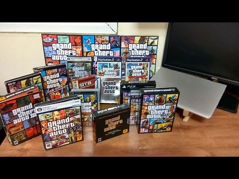 GTA Full Unboxing - Grand Theft Auto Collection - Unboxing (2017)
