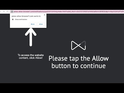 Press-allow-browser1.com push notifications (removal guide).