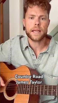 Country Road - James Taylor #jamestaylor #cover #guitar #acousticcover #70smusic