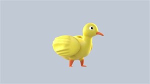 3D Animated Animal - Duck