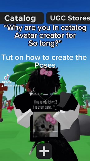 Roblox Avatar Catalog Tutorial: How to Create Poses and Animations