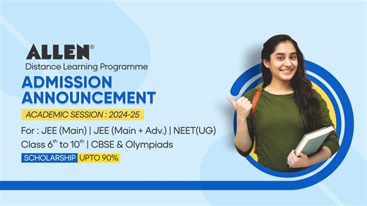 1.7K views · 16 reactions | ✅ ALLEN DLP announces academic session 2024-25 for NEET (UG), JEE Main, JEE (Main + Adv.) & PNCF  Get latest updated Study Material, All India Test Series, Computer Based Test Series, Joint Package & more.  For details, visit: https://dlp.allen.ac.in/  Call: 0744-3510275, 2750275 #ALLEN #KotaCoaching #DLP #DistanceLearningProgramme #TestSeries #StudyMaterial #AdmissionAnnouncement | ALLEN Career Institute, Rajasthan | Facebook