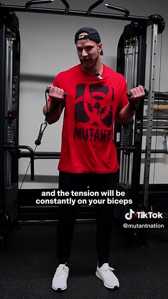 Maximize Your Bicep Growth with Standing Bicep Cable Curls