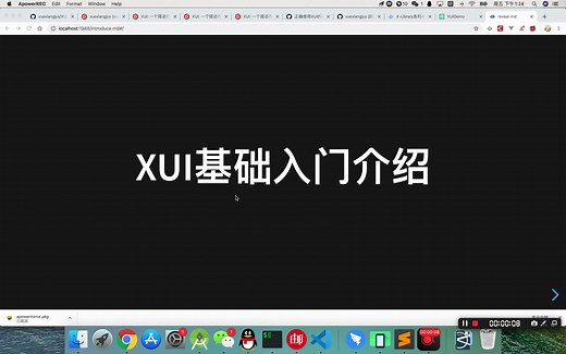 XUI系列|基础入门介绍
