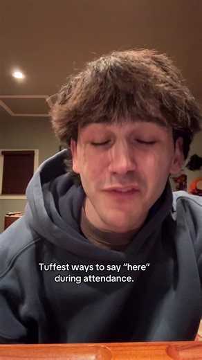 Leo C (@leorealtoks)’s video of tuff ways to say here in class