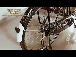 England 🇬🇧 Raleigh Bicycle 3speed 1938Model #BlackcrowsVlogs