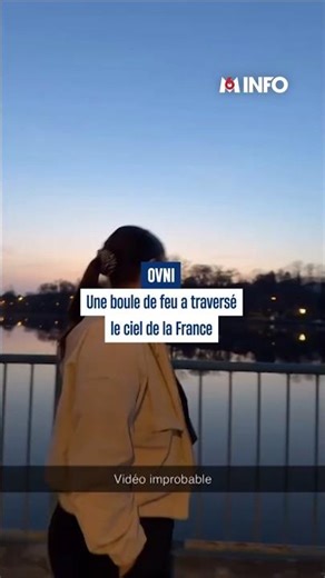 A fireball crossed the sky over France