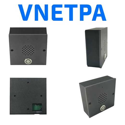 Introducing the VNETPA IP PoE Intercom — designed for industrial sites, campuses, and security applications.