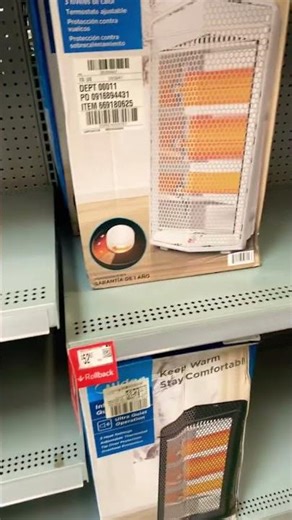 Heaters Section at Walmart South! #preparation #connection #community