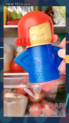 Angry Mama microwave cleaner and fridge deodorizer #kitchengadgets