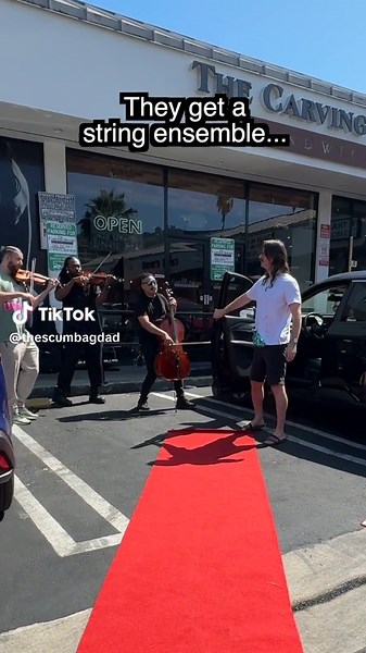 Giving Random People Red Carpet Treatment Prank