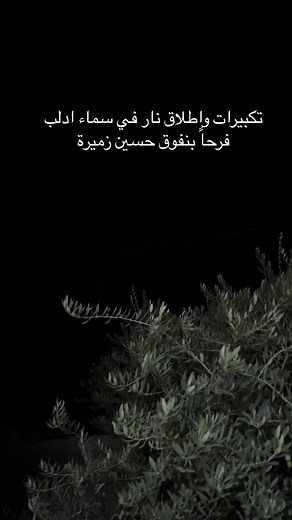 تكبيرات واطلاق نار في سماء ادلب فرحاً بنفوق حسين زميرة #لبنان #ادلب #حسن_زميرة