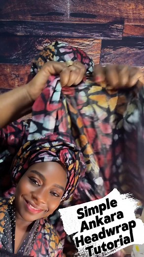 134K views · 750 reactions | Simple Ankara Headwrap Tutorial  Part 2 | African Beautiful Fashion and Lifestyle | Facebook