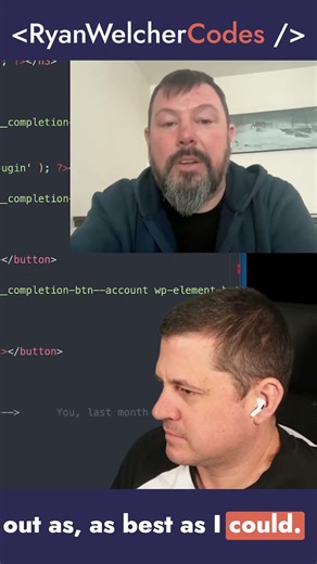 He let go of control and the code flowed #creative #coding #wordpressplugins #programming