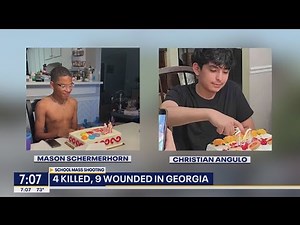 Teen arrested for killing 4 at Georgia high school