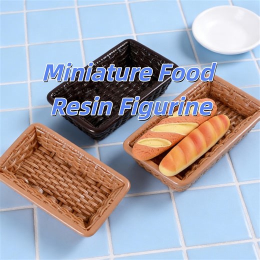 Miniature Resin Bread Baskets, 1:12 Dollhouse Bakery Display Prop - Etsy