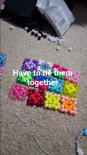 Making a Kandi Bag Day 1 #kandi #kandikid