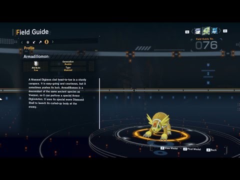 armadillomon all digivolution/de-digivolution/profile Digimon Story Time Stranger