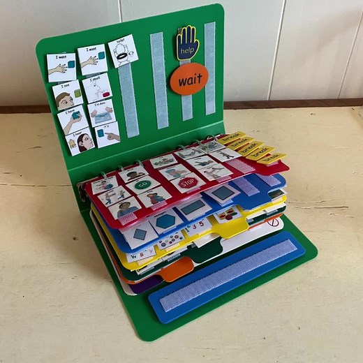 Here's a step by step guide on how to set up a small PECS communication book. It's simple! If you would like to buy a PECS communication book go to www.pecs-unitedkingdom.com/shop/pecs-communication-book/ #speechpathologyweek #pecsUK #functionalcommunication #nonverbal | PECS UK