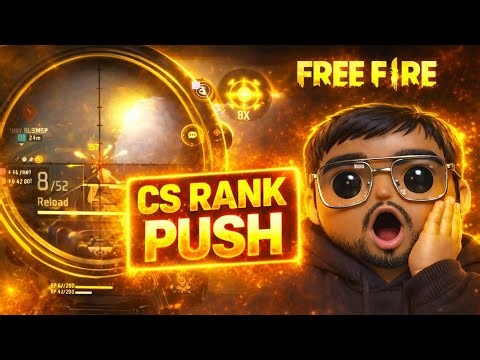 💛 FREEFIRE CS RANK PUSH ‼️ #BeeClownlive #Beecløwn #ffindia