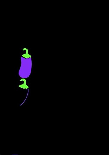 Eggplant joy design