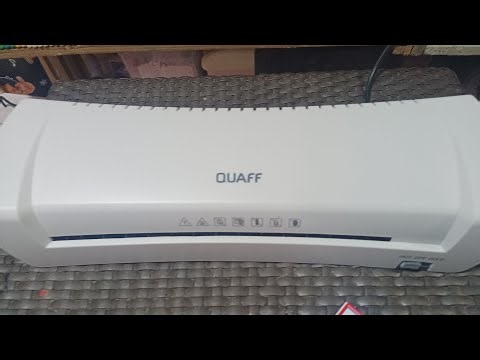 QUAFF SL200 LAMINATOR A4 Hot and Cold #mljromesaint