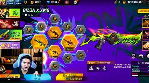 New Mac10 Skin in Free Fire