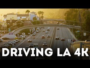 Driving Los Angeles 4K – Santa Monica, Sunset & Hollywood Blvd