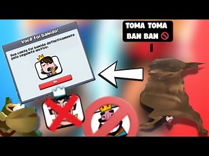 É O FIM...JOGADORES TÓXICOS TERÃO SUAS CONTAS BANIDAS! #clashroyale